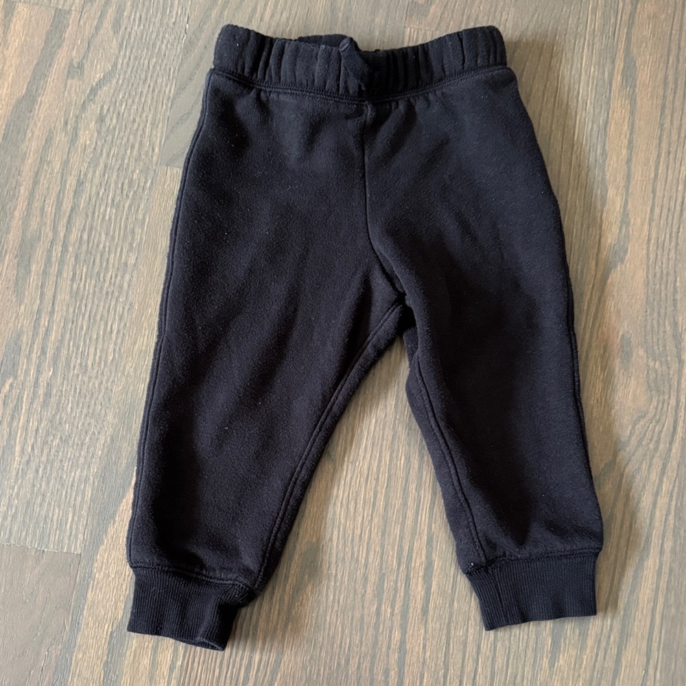 Jumping Beans Black Jogger Pants | 2T - Picture 1 of 5